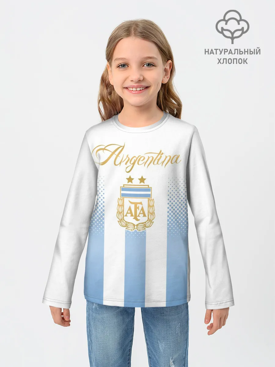 Детский лонгслив / Сборная Аргентины