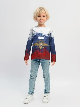 Детский лонгслив / МВД