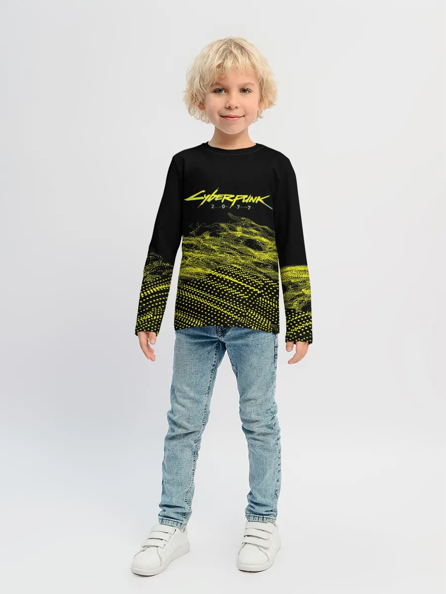 Детский лонгслив / Cyber Punk 2077