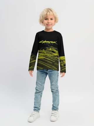 Детский лонгслив / Cyber Punk 2077