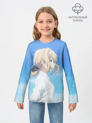 Детский лонгслив / Violet Evergarden