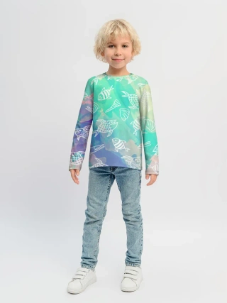 Детский лонгслив / Рыбы