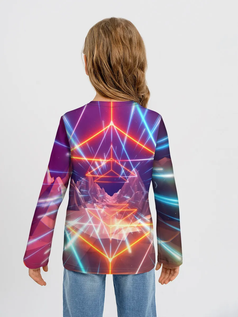 Детский лонгслив / Cyber Punk 2077