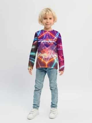 Детский лонгслив / Cyber Punk 2077