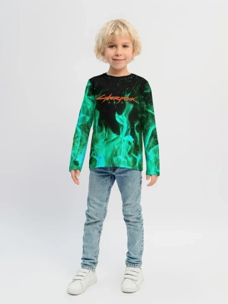 Детский лонгслив / CYBERPUNK 2077 | КИБЕРПАНК 2077