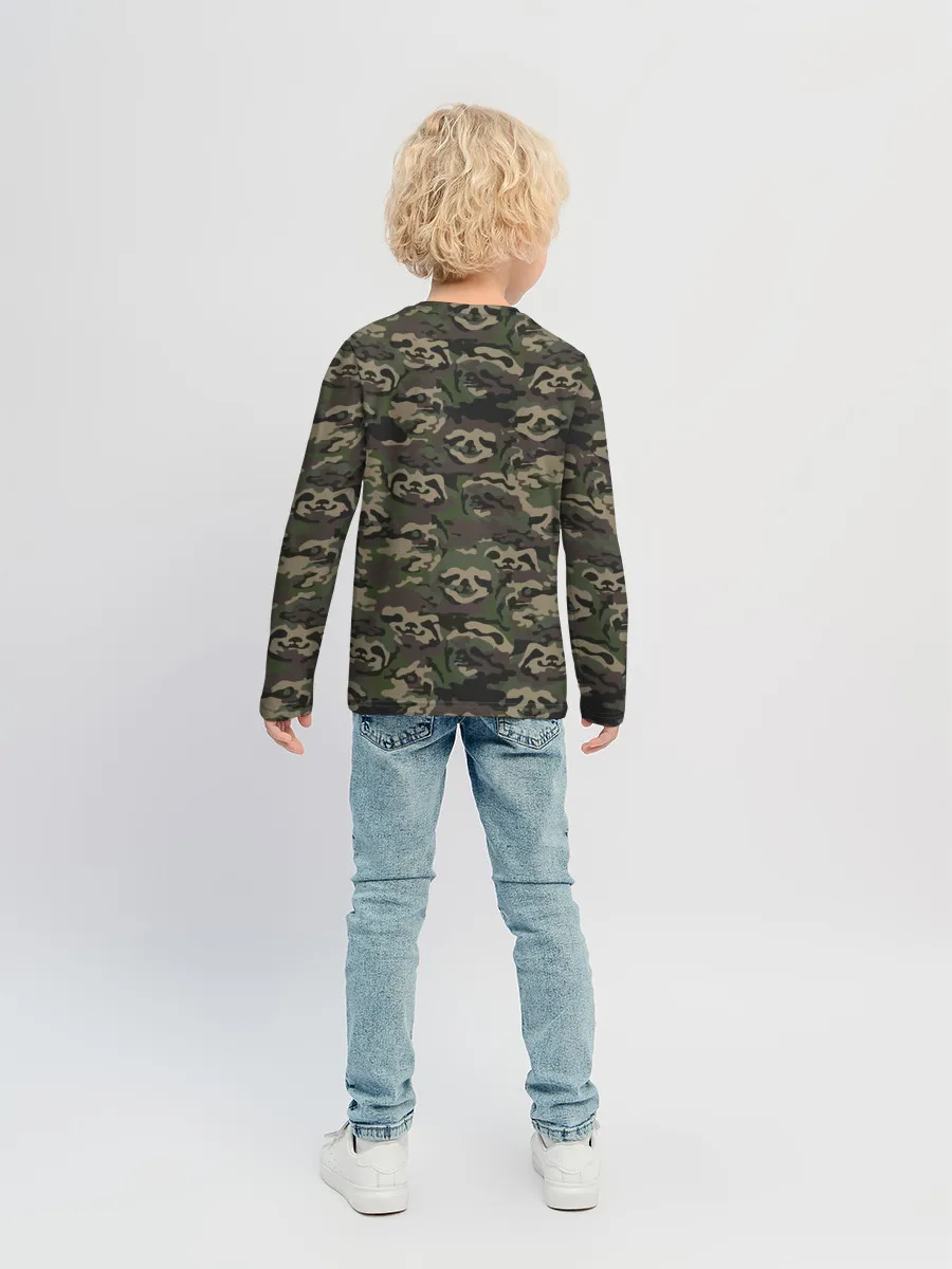 Детский лонгслив / Лига лени