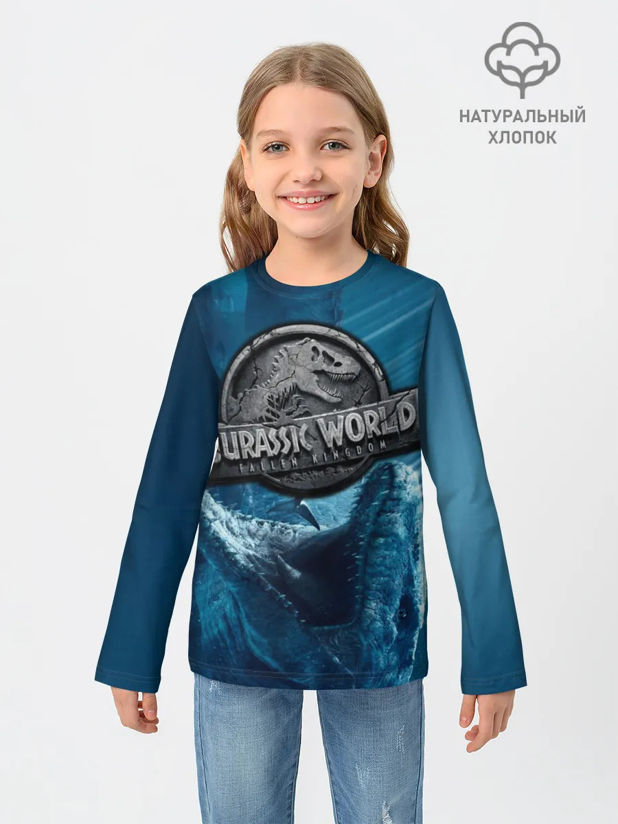 Детский лонгслив / Мир Юрского Периода