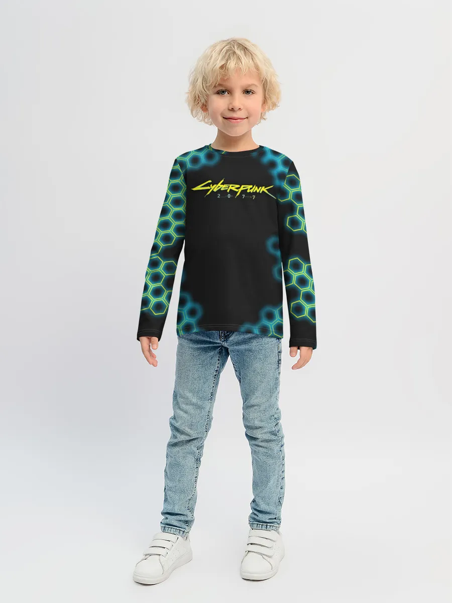 Детский лонгслив / CYBERPUNK 2077