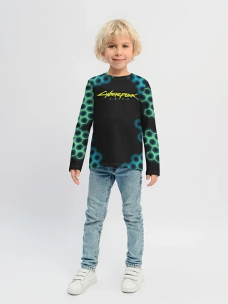 Детский лонгслив / CYBERPUNK 2077