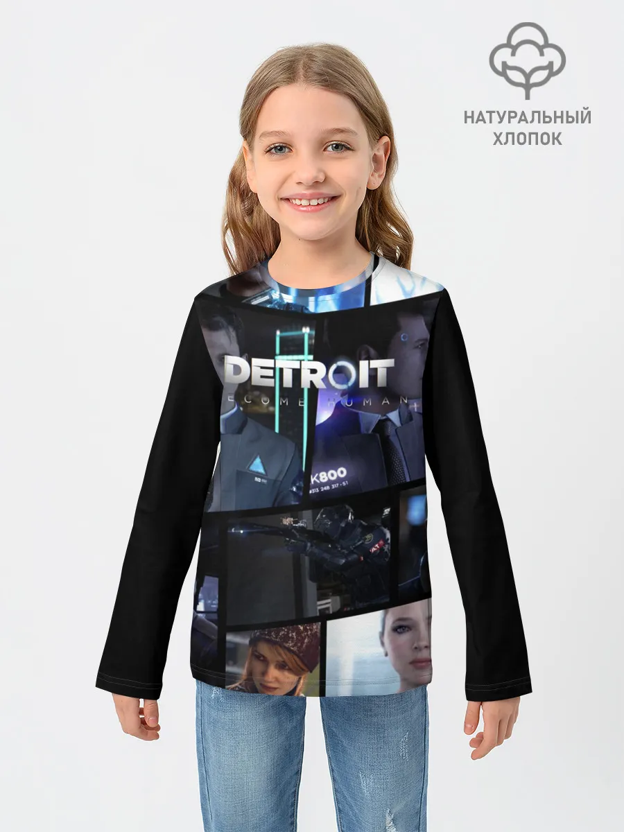 Детский лонгслив / DETROIT BECOME HUMAN
