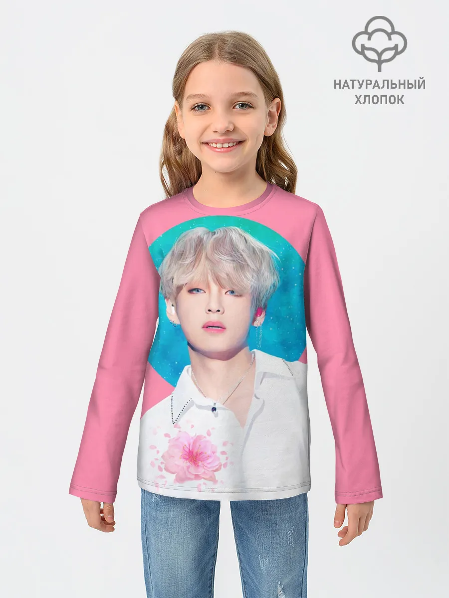 Детский лонгслив / V