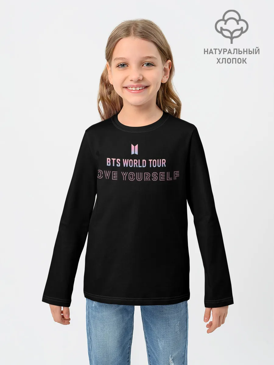 Детский лонгслив / BTS WORLD TOUR_color