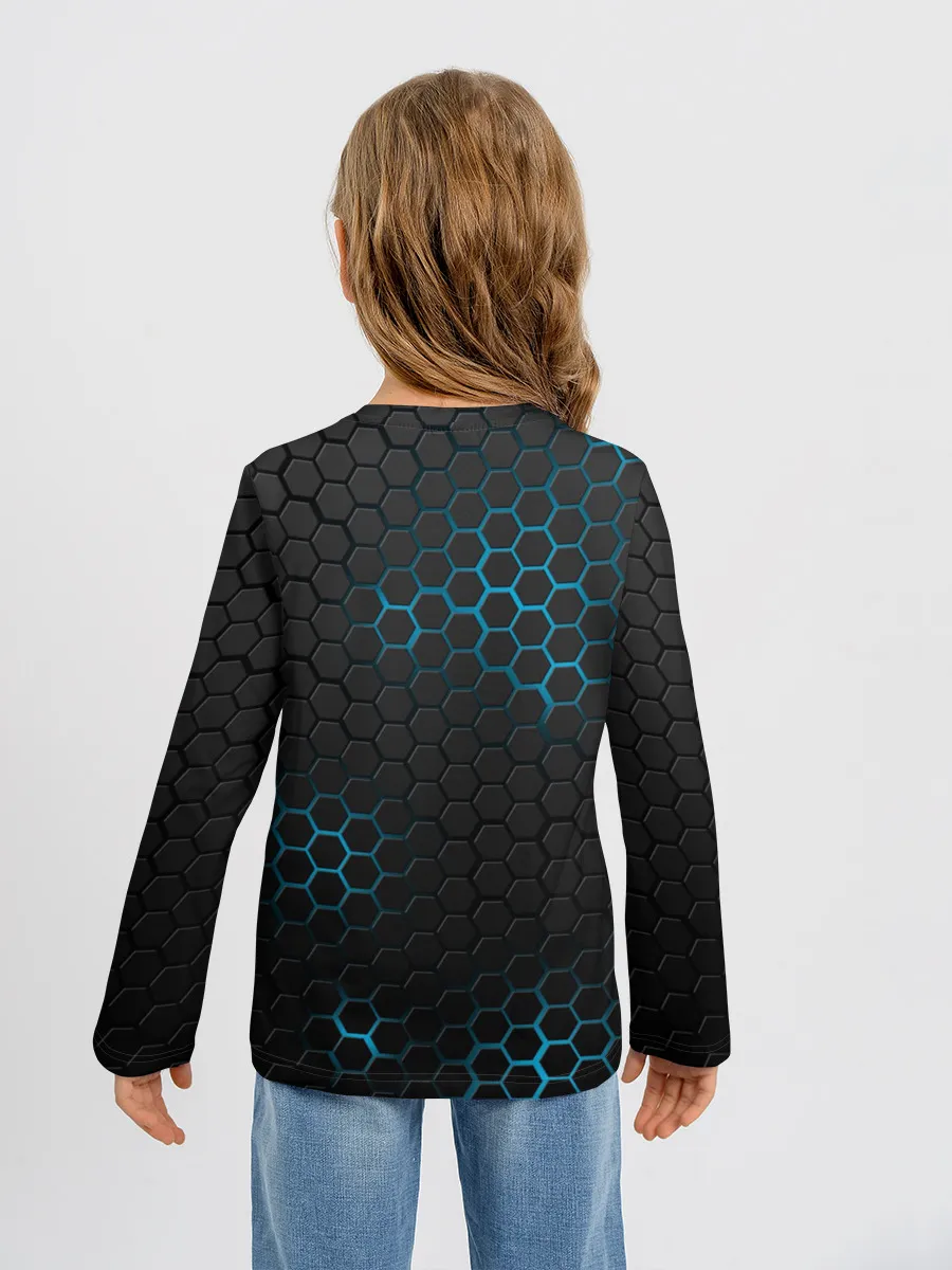 Детский лонгслив / TEAM LIQUID E-SPORT