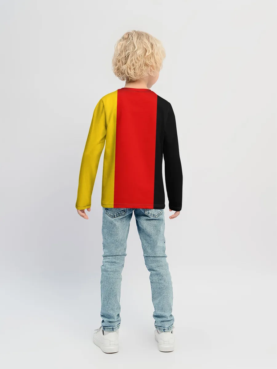 Детский лонгслив / German eagle