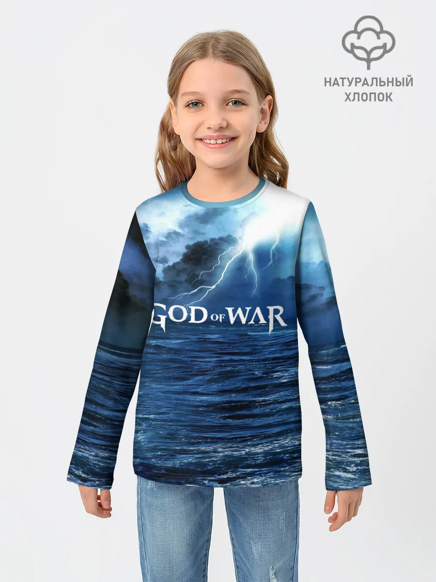 Детский лонгслив / God of WAR