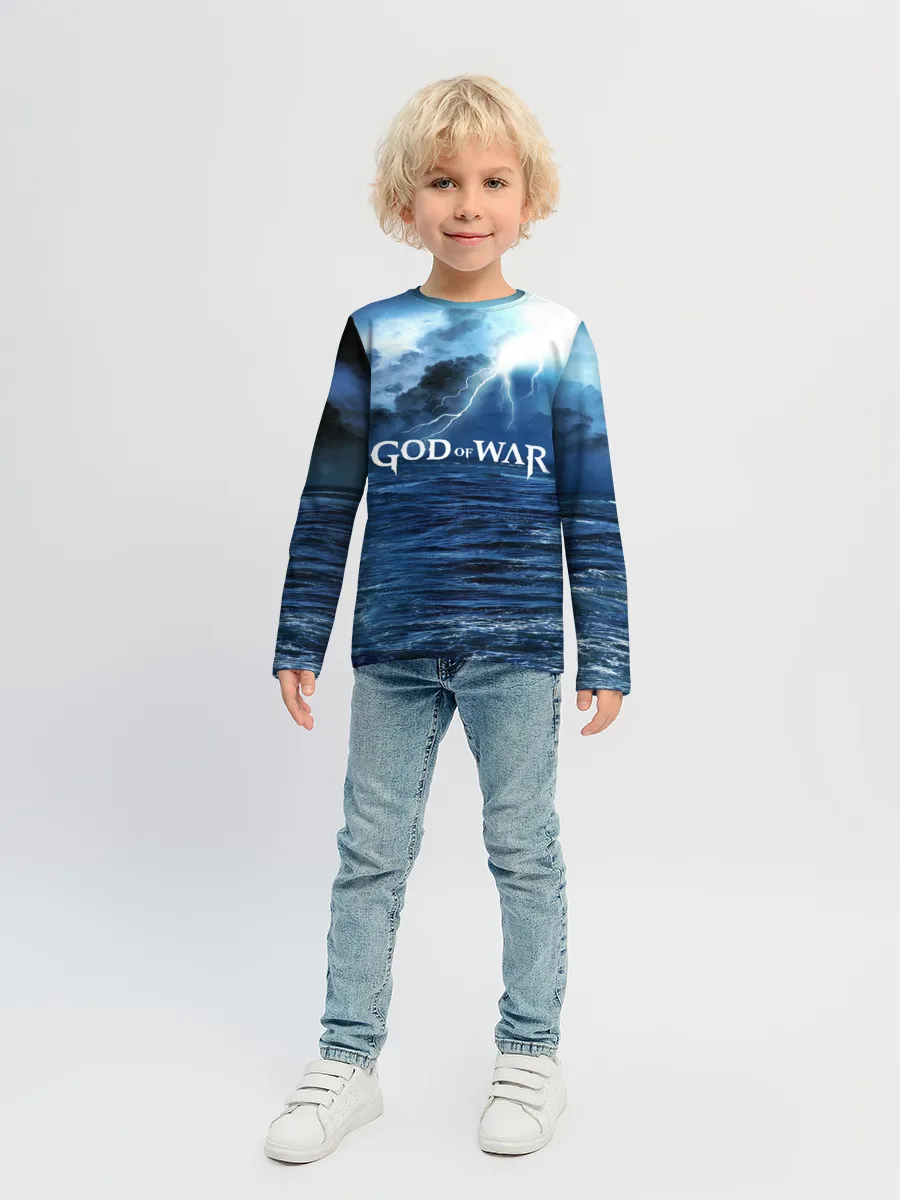 Детский лонгслив / God of WAR