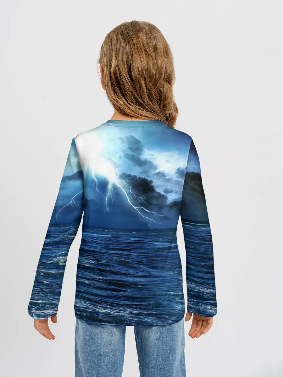 Детский лонгслив / God of WAR