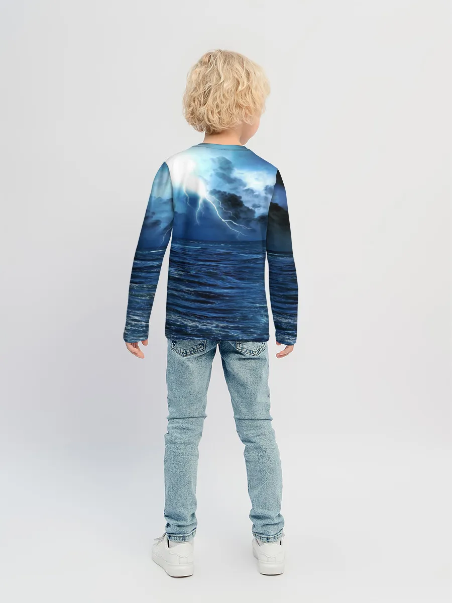 Детский лонгслив / God of WAR