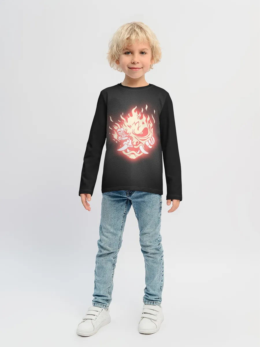 Детский лонгслив / CYBERPUNK 2077 SAMURAI