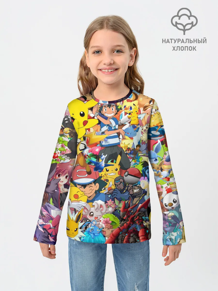 Детский лонгслив / Pokemon