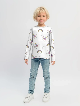 Детский лонгслив / Just belive