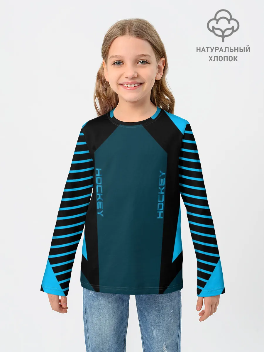 Детский лонгслив / Hockey