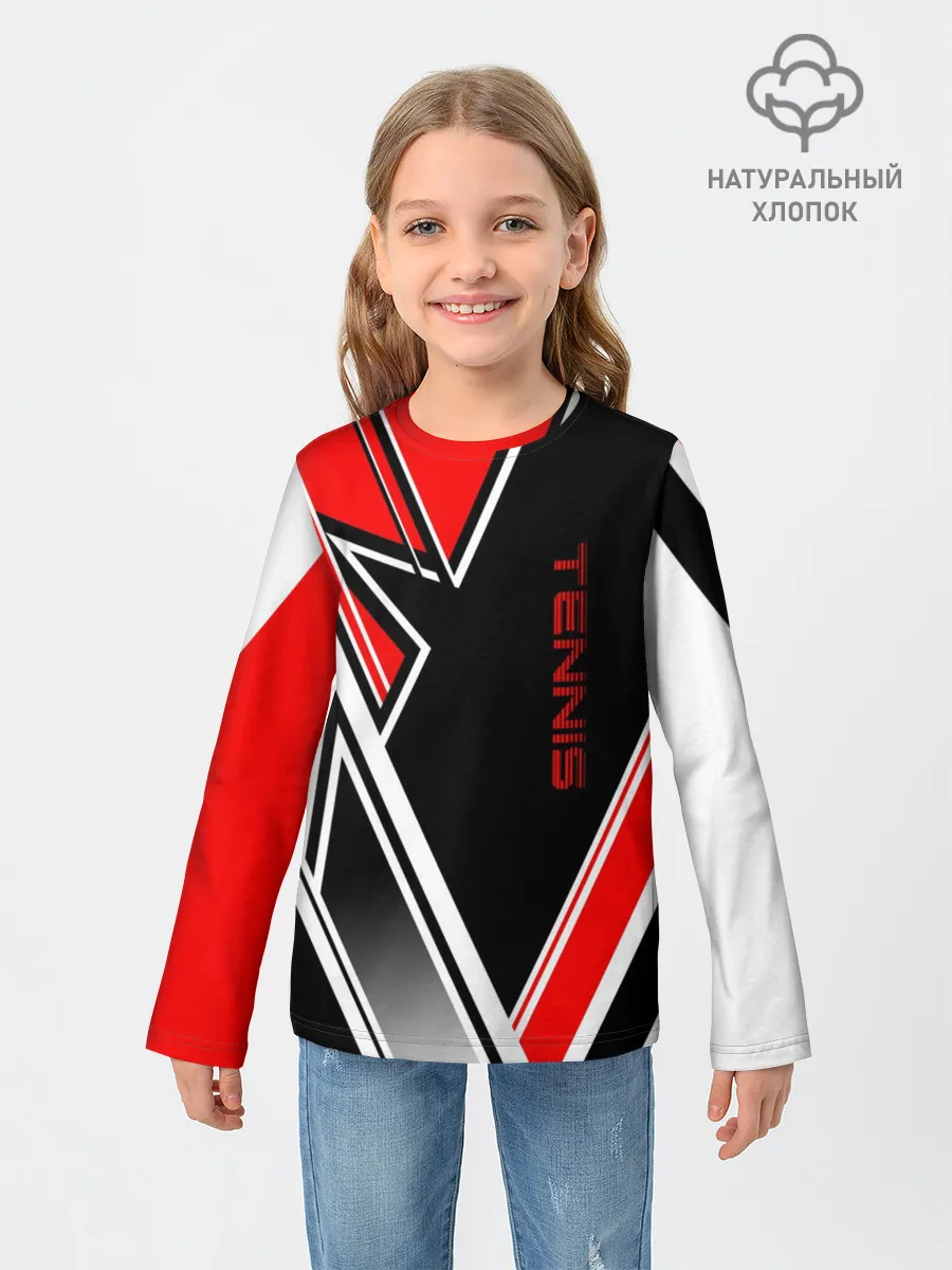 Детский лонгслив / Tennis