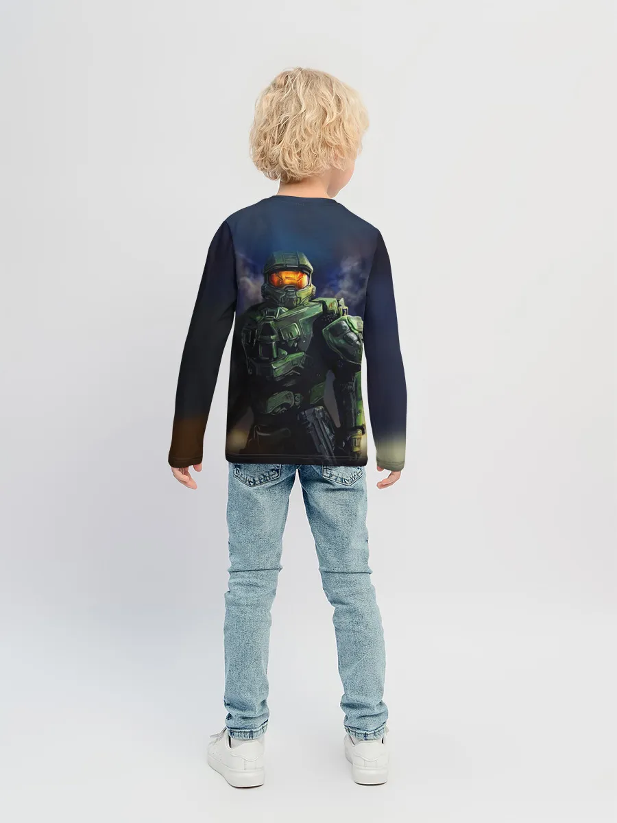Детский лонгслив / Halo