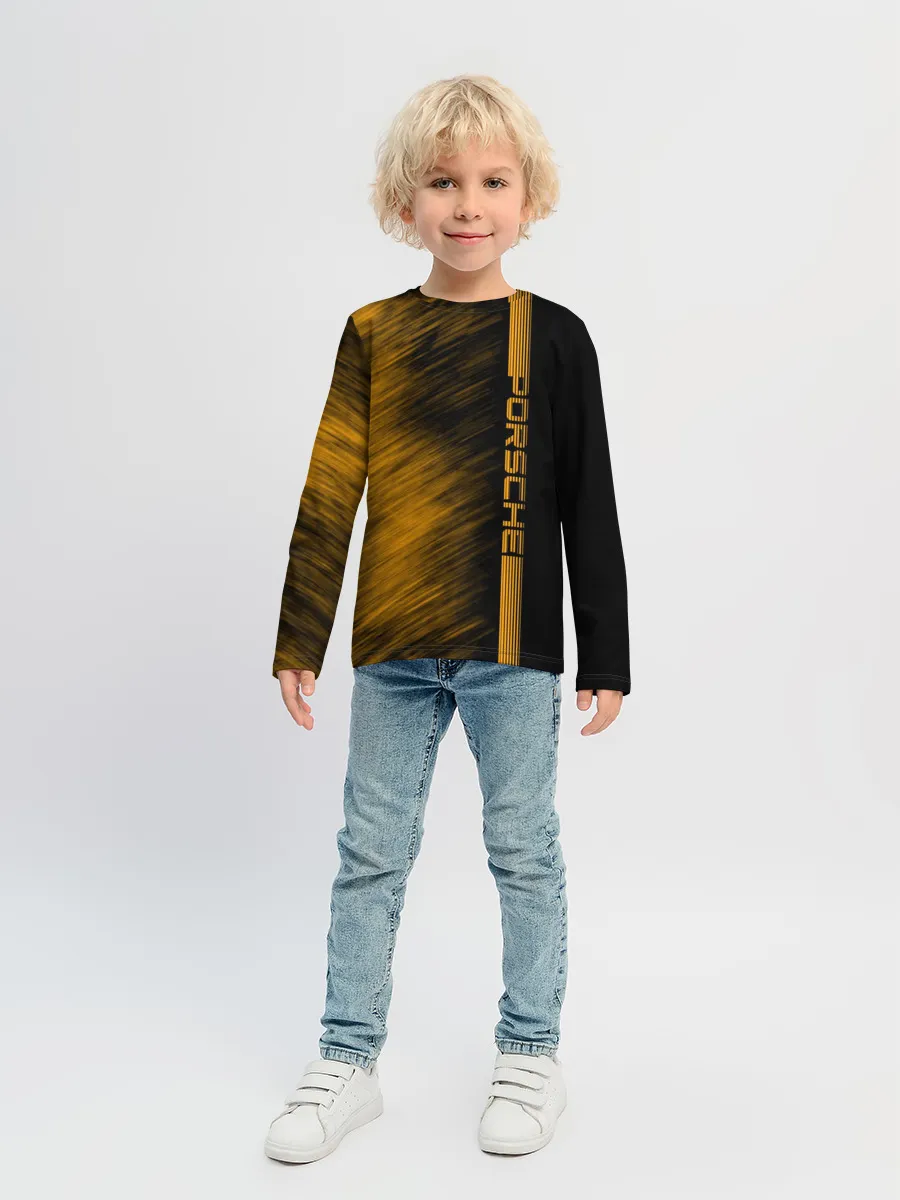 Детский лонгслив / Porsche