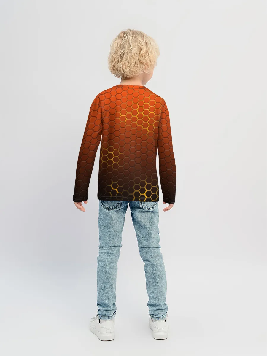 Детский лонгслив / СТАЛЬНАЯ БРОНЯ