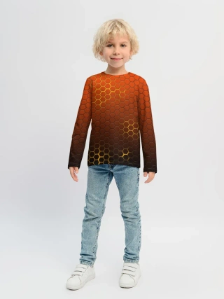 Детский лонгслив / СТАЛЬНАЯ БРОНЯ