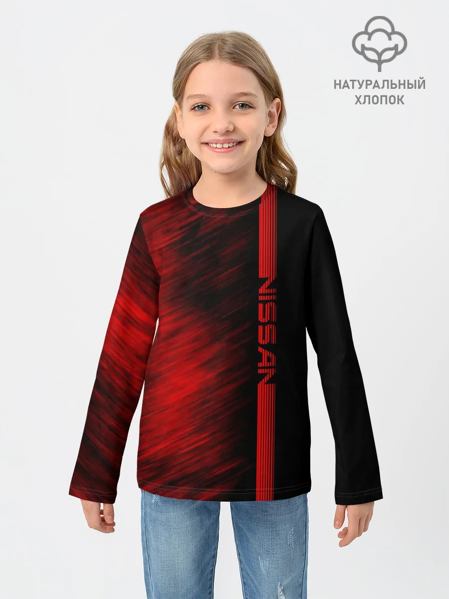 Детский лонгслив / Nissan