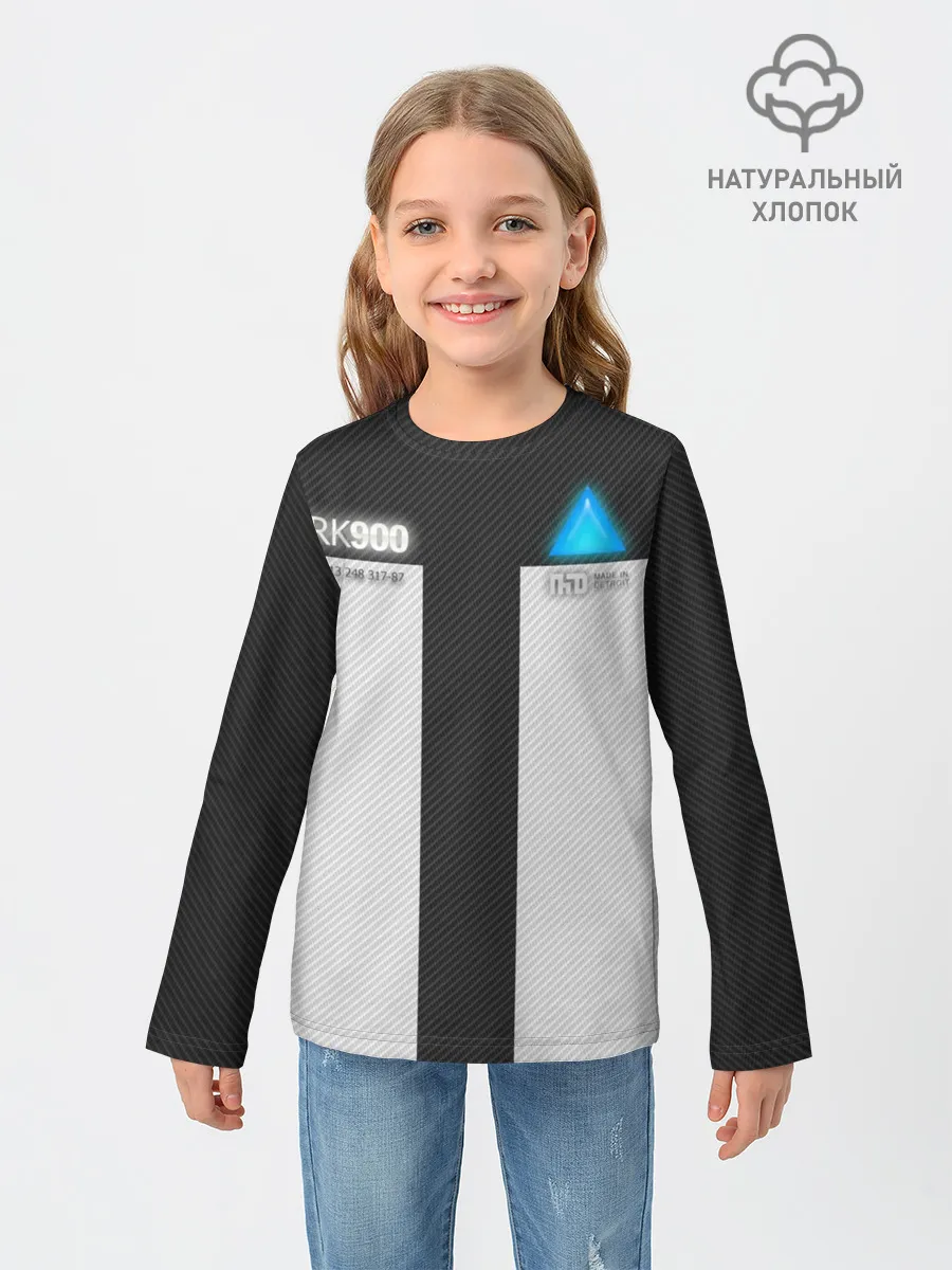 Детский лонгслив / Connor Detroit: Become Human.