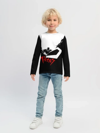 Детский лонгслив / Гатс разрубает тьму! БЕРСЕРК