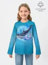 Детский лонгслив / Дельфин