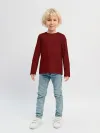 Детский лонгслив / Красная змея
