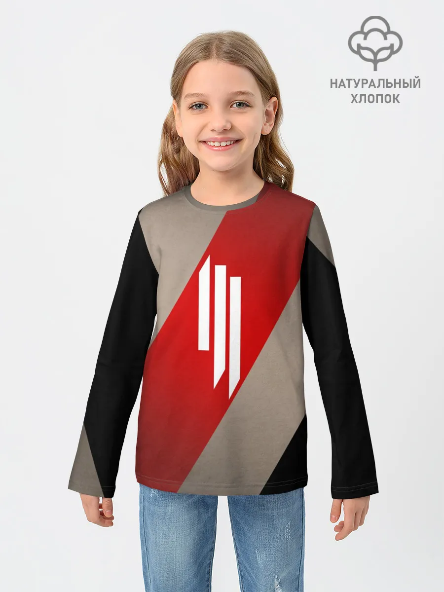 Детский лонгслив / Skrillex