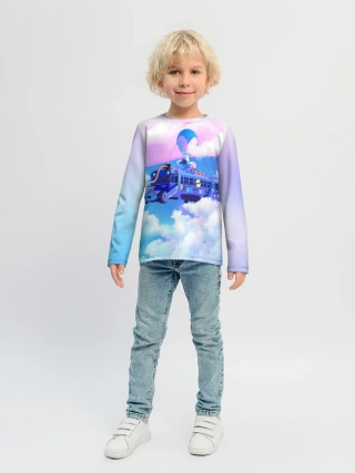 Детский лонгслив / Fortnite Bus