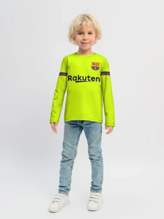 Детский лонгслив / Messi away 18-19