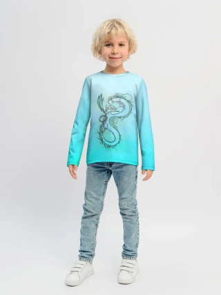 Детский лонгслив / Дракон-Бог Хаку