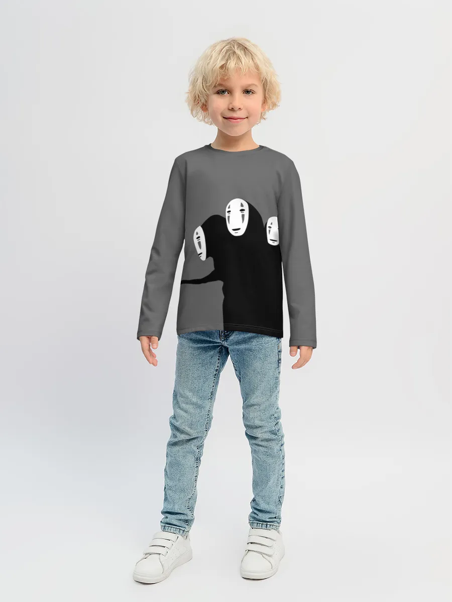 Детский лонгслив / Трехголовый бог Каонаси