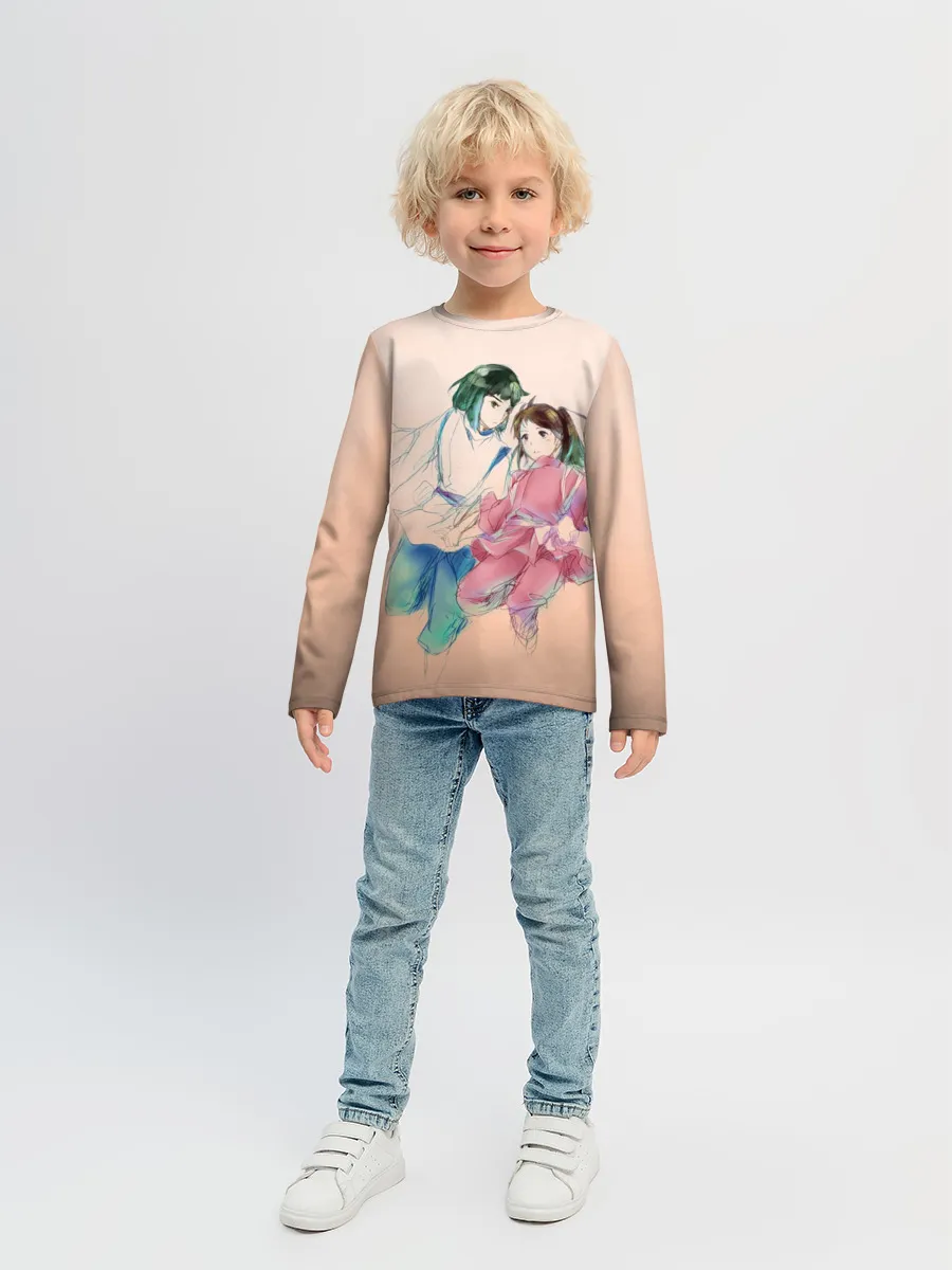 Детский лонгслив / Тихиро и Хаку