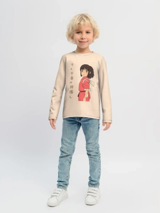 Детский лонгслив / Девочка Тихиро