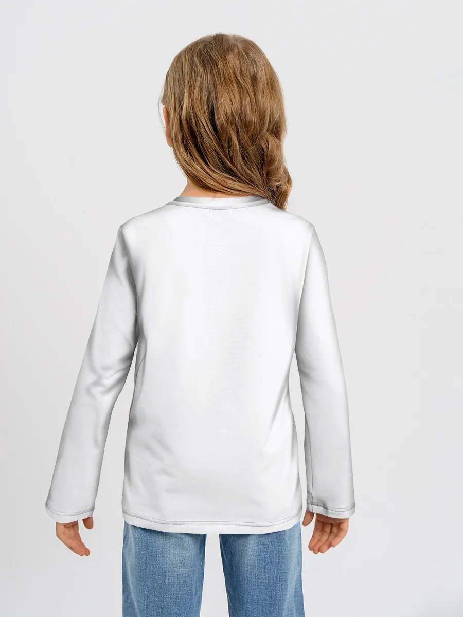 Детский лонгслив / Тоторо спит