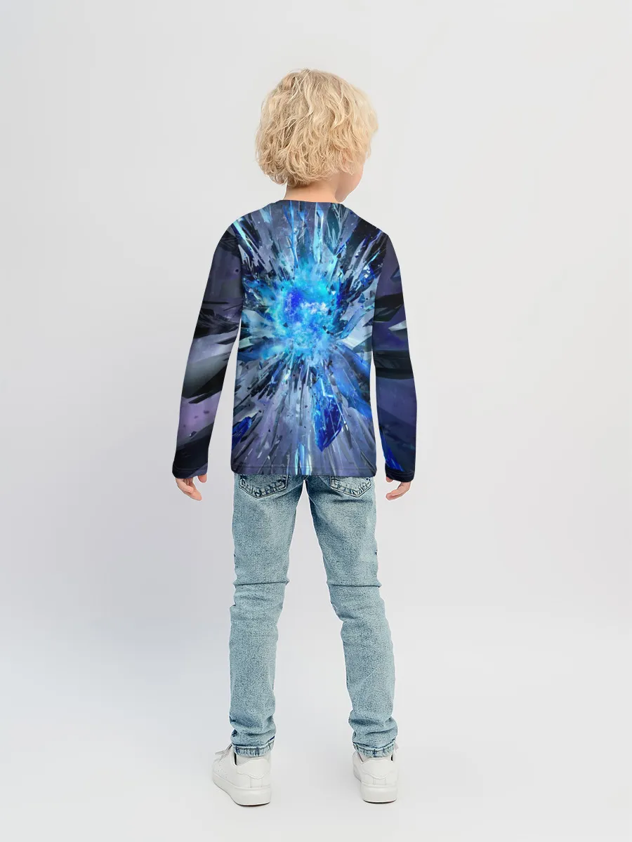 Детский лонгслив / TEAM LIQUID E-SPORT