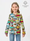 Детский лонгслив / POP ART FASHION | ПОП АРТ