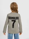 Детский лонгслив / Гостевая форма Роналду Ювентус