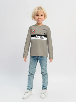 Детский лонгслив / Гостевая форма Роналду Ювентус