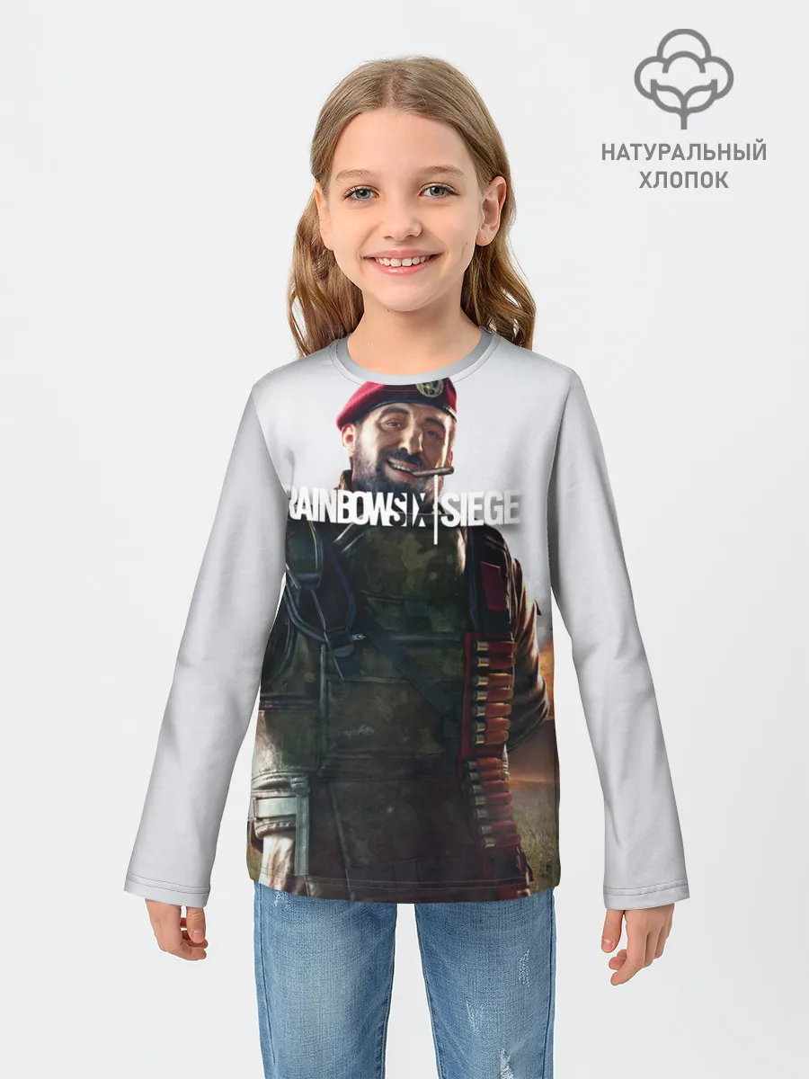 Детский лонгслив / RAINBOW SIX SIEGE MAESTRO