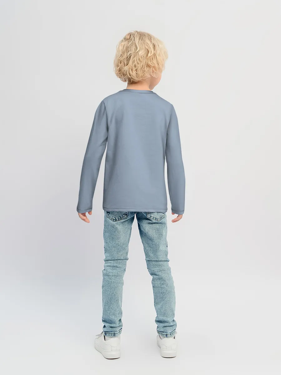 Детский лонгслив / Kung fu